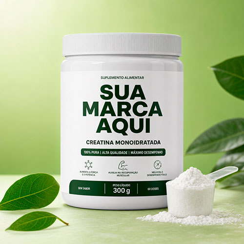 Creatina marca própria